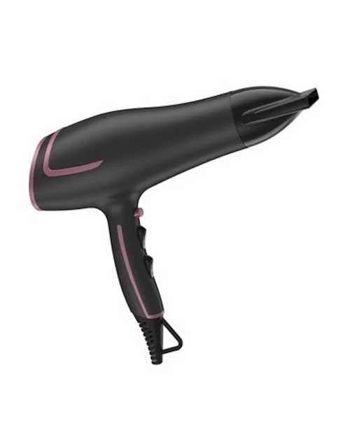 SECADOR PROFESIONAL IONICO 2000W NEGRO MATE KUKEN