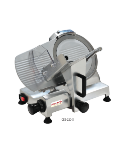 CORTADORAS DE FIAMBRE CON BASE BARNIZADA TRANSMISIÓN POR CORREA